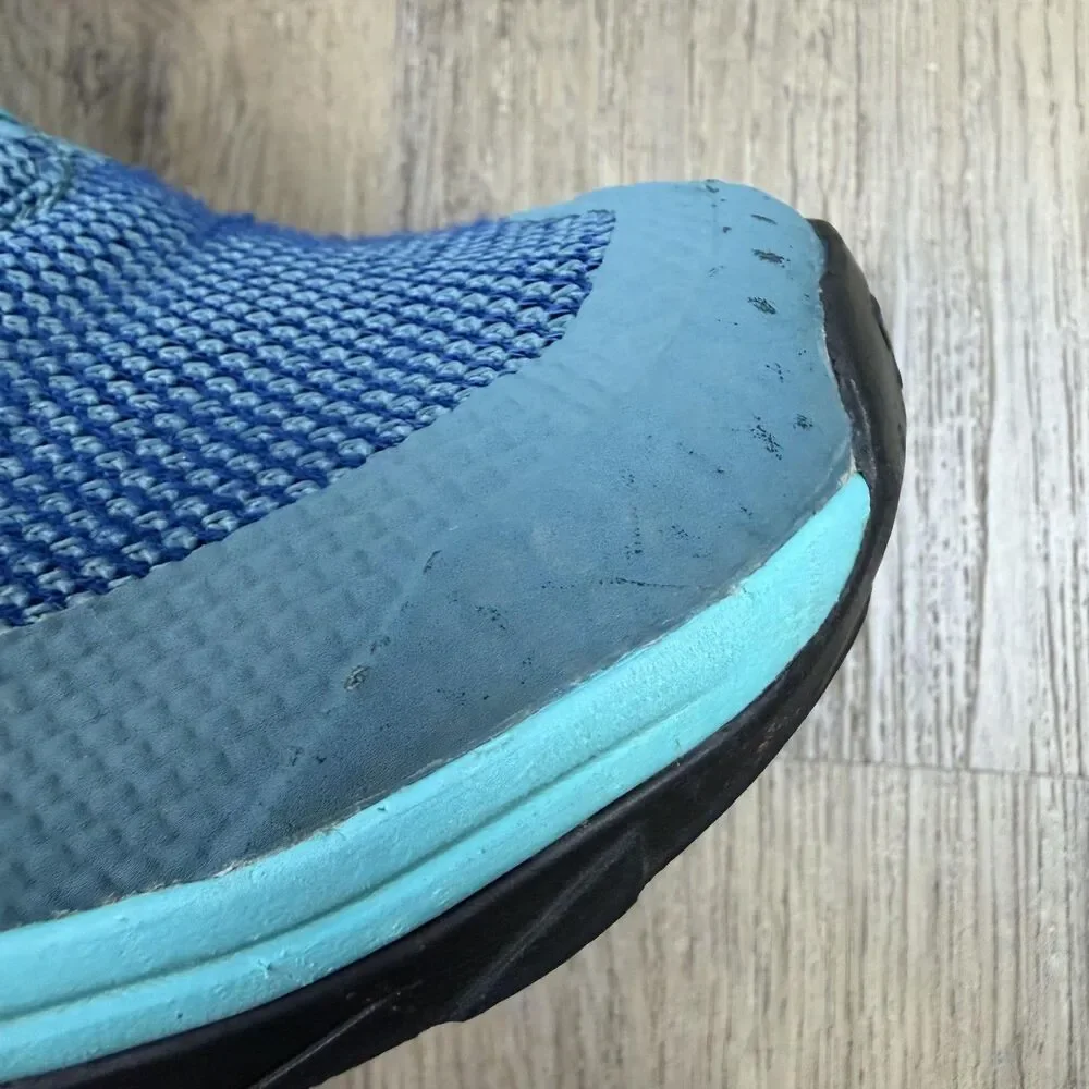 Salomon Shoes Womens Size 10 Blue Teal Trail Running Contagrip 407469 Sneakers